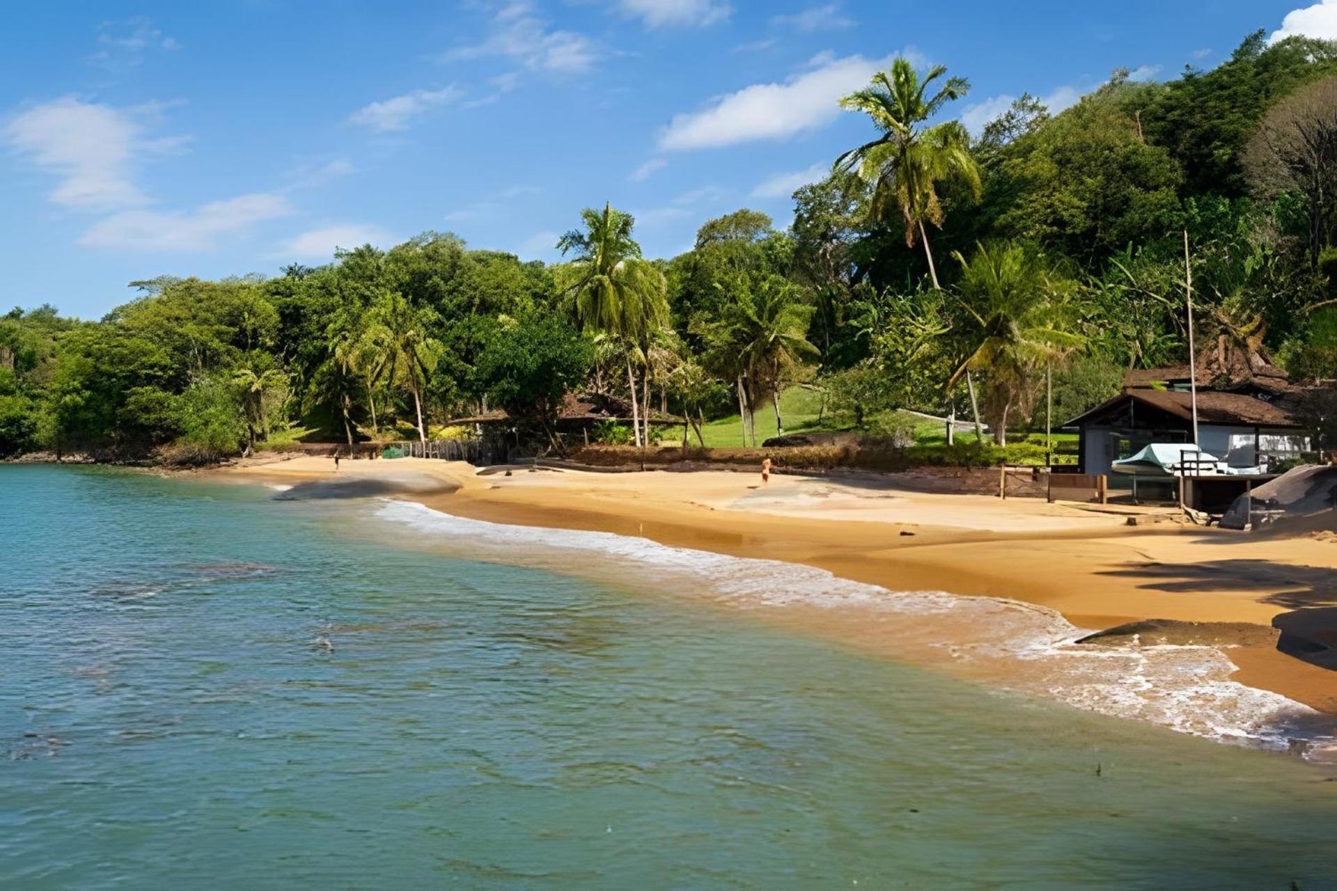 Linda Casa C/ Vista Pro Mar Na Praia Grande Em Paraty Luaran gambar